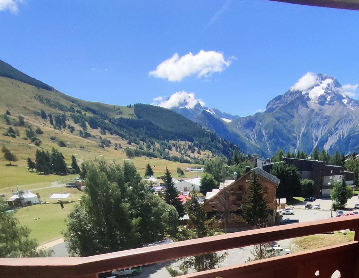Residence Plein Sud A Cote Jandri Express, Front De Neige, Vue Splendide, Label 2 Alpes, Classe 2 Etoiles Tourisme Λε Ντεζ Αλπ Εξωτερικό φωτογραφία